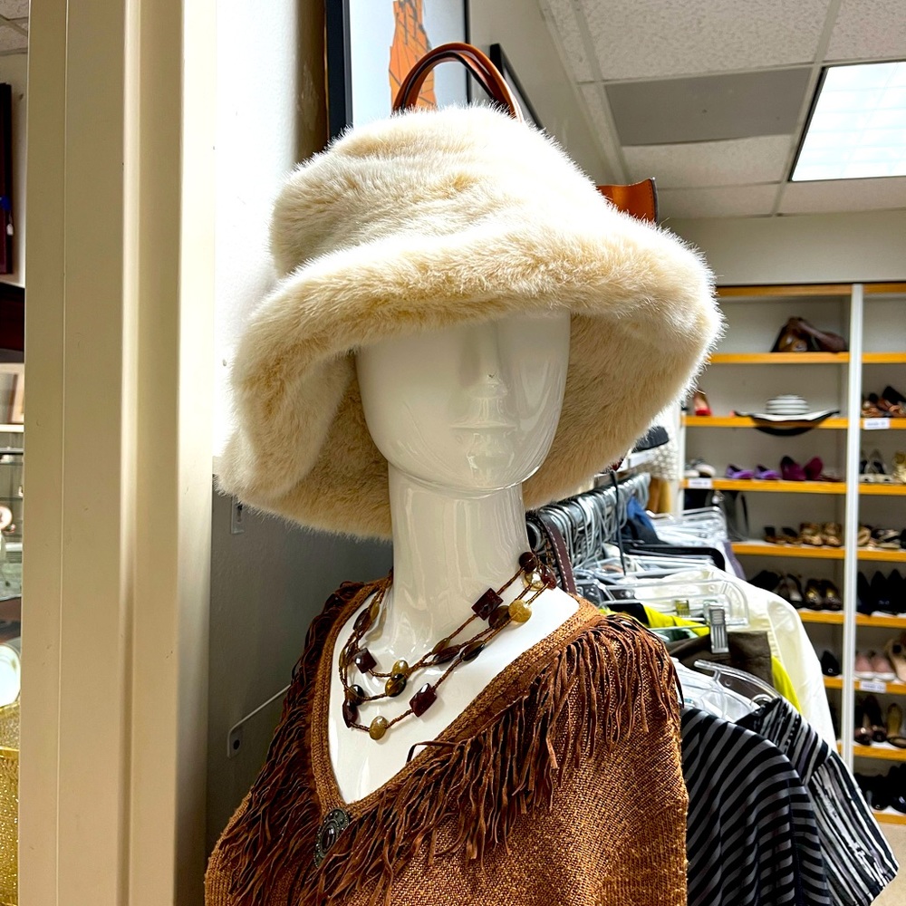 Lord and Taylor Vintage Faux Fur Hat